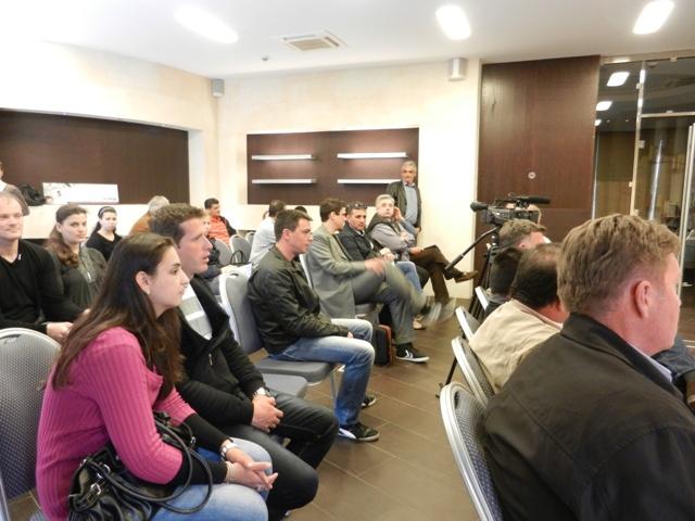 Press event at HEC