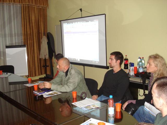 First cluster group meetings for DOT project